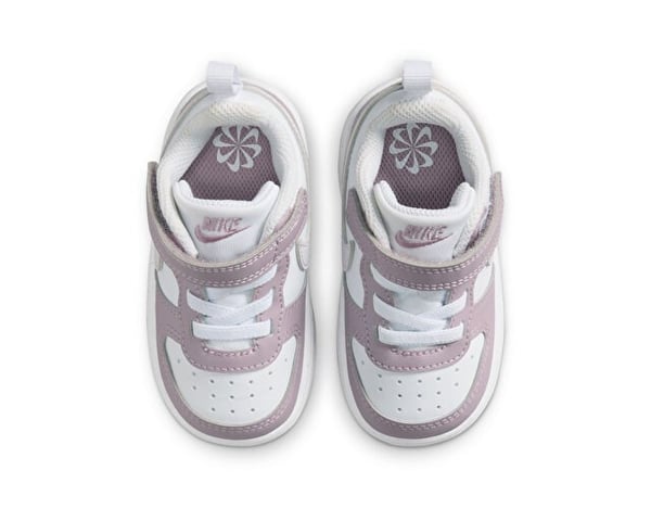 Nike COURT BOROUGH LOW RECRAFT (TD) Beyaz Kız Çocuk Günlük Spor Ayakkabı