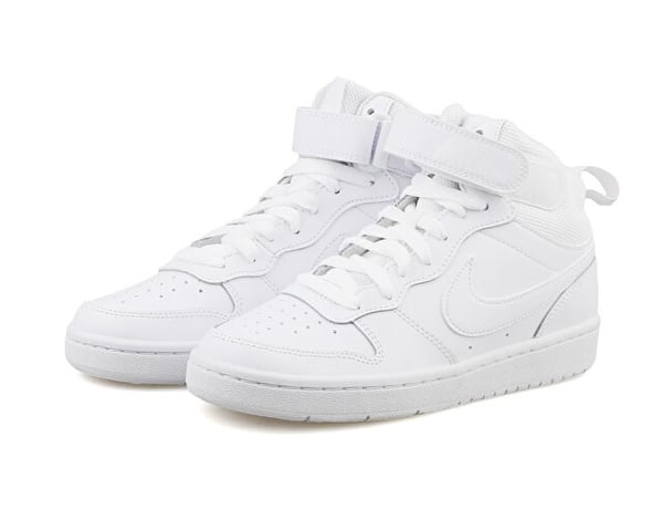 Nike COURT BOROUGH MID 2 (GS) Beyaz Erkek Çocuk Günlük Spor Ayakkabı