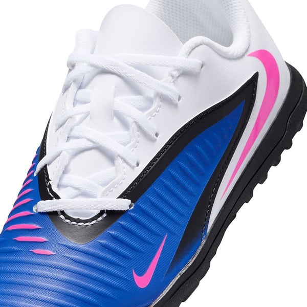 Nike JR PHANTOM 6 LOW CLUB TF Mavi Erkek Çocuk Halı Saha Ayakkabısı