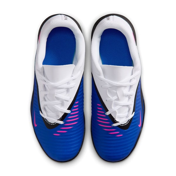 Nike JR PHANTOM 6 LOW CLUB TF Mavi Erkek Çocuk Halı Saha Ayakkabısı