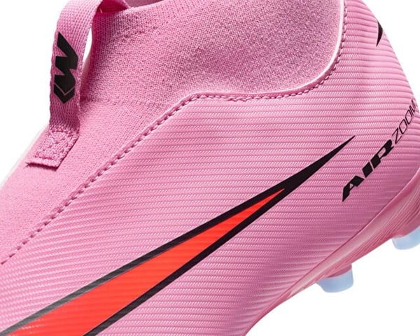 Nike JR ZOOM SUPERFLY 10 ACAD FGMG Pembe Erkek Çocuk Krampon