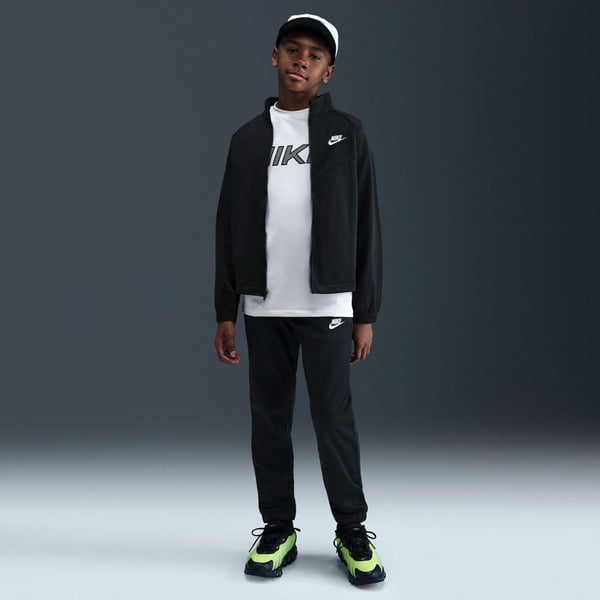 Nike K NSW DF TRACKSUIT PK FZ Siyah Erkek Çocuk Eşofman Takımı