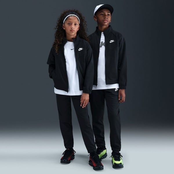 Nike K NSW DF TRACKSUIT PK FZ Siyah Erkek Çocuk Eşofman Takımı