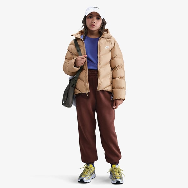 Nike K NSW TF ADP PUFFER Bej Kız Çocuk Mont