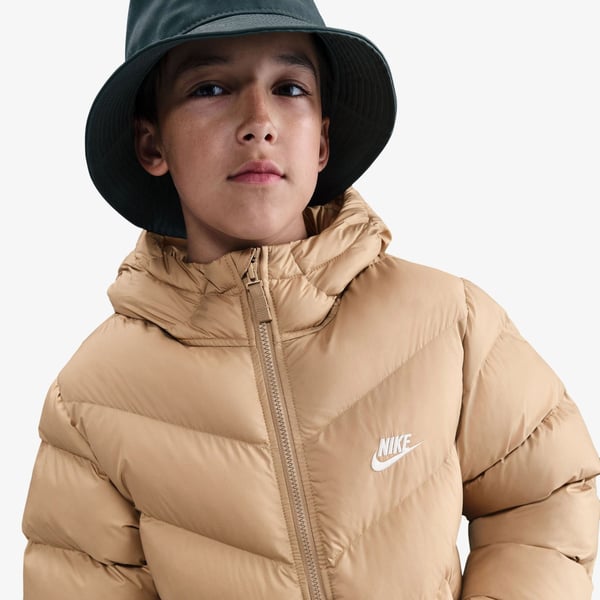 Nike K NSW TF ADP PUFFER Bej Kız Çocuk Mont