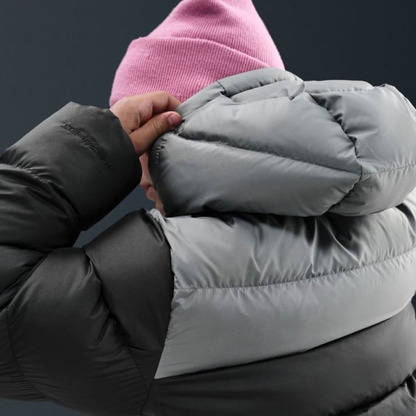 Nike K NSW TF ADP PUFFER COLORBLOCK Siyah Erkek Çocuk Mont