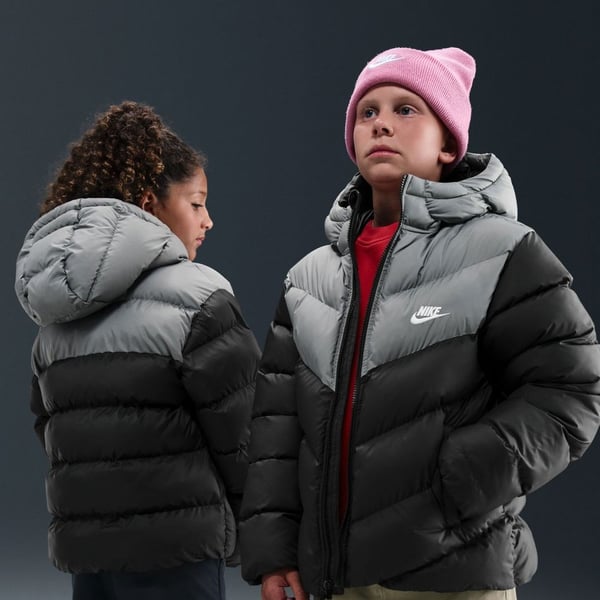 Nike K NSW TF ADP PUFFER COLORBLOCK Siyah Erkek Çocuk Mont