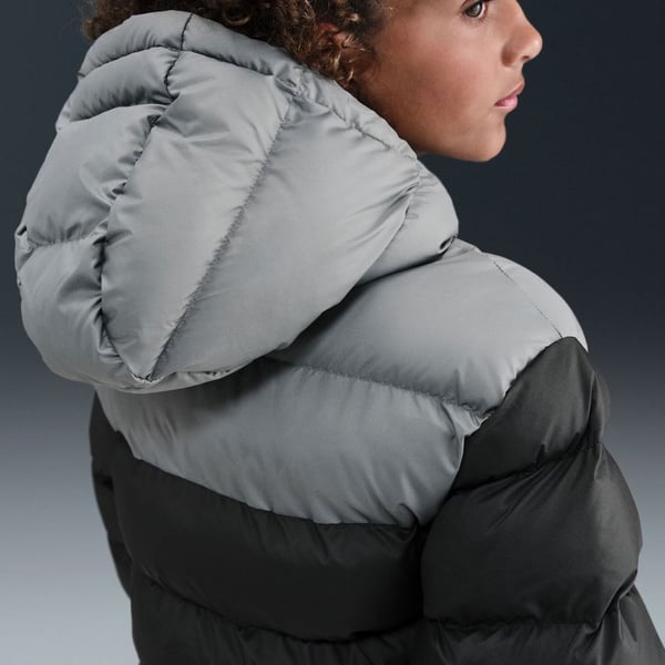 Nike K NSW TF ADP PUFFER COLORBLOCK Siyah Erkek Çocuk Mont