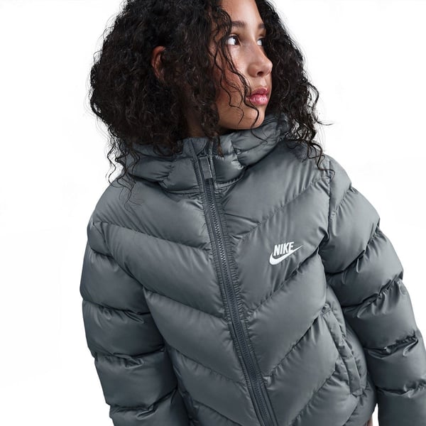 Nike K NSW TF ADP PUFFER Gri Erkek Çocuk Mont