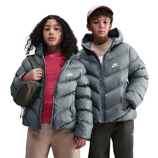 Nike K NSW TF ADP PUFFER Gri Erkek Çocuk Mont