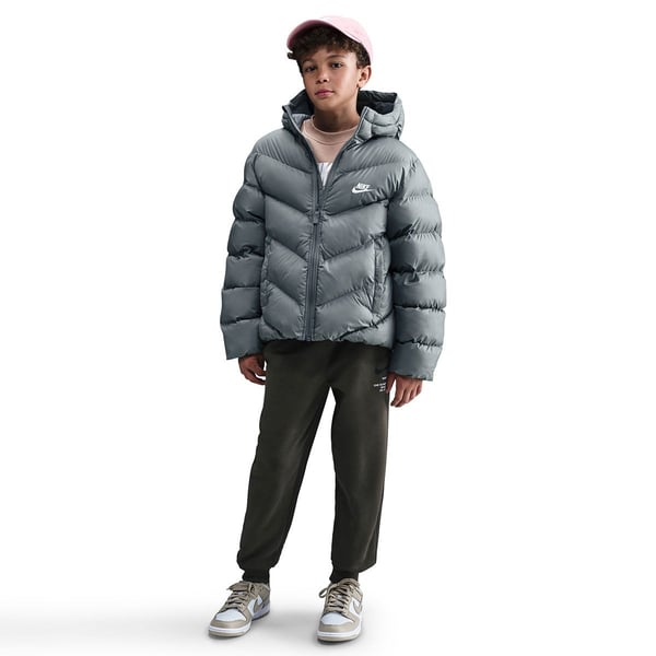 Nike K NSW TF ADP PUFFER Gri Erkek Çocuk Mont