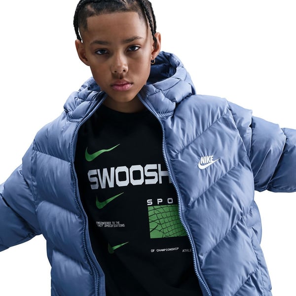Nike K NSW TF ADP PUFFER Mavi Erkek Çocuk Mont