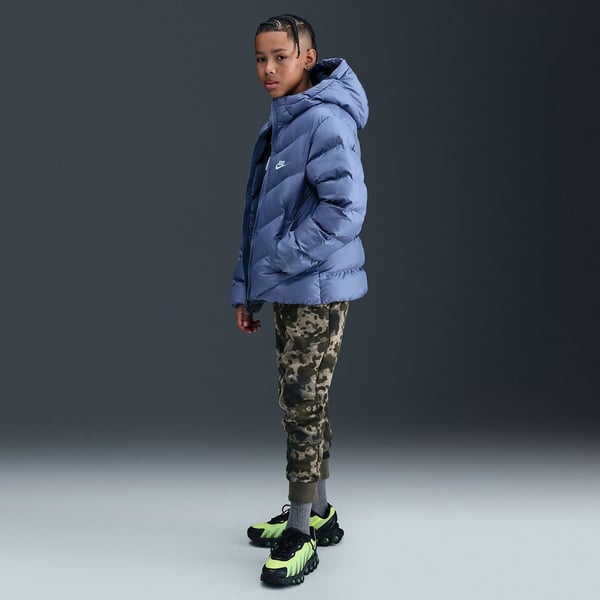 Nike K NSW TF ADP PUFFER Mavi Erkek Çocuk Mont