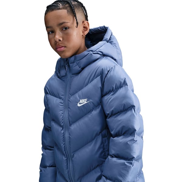 Nike K NSW TF ADP PUFFER Mavi Erkek Çocuk Mont