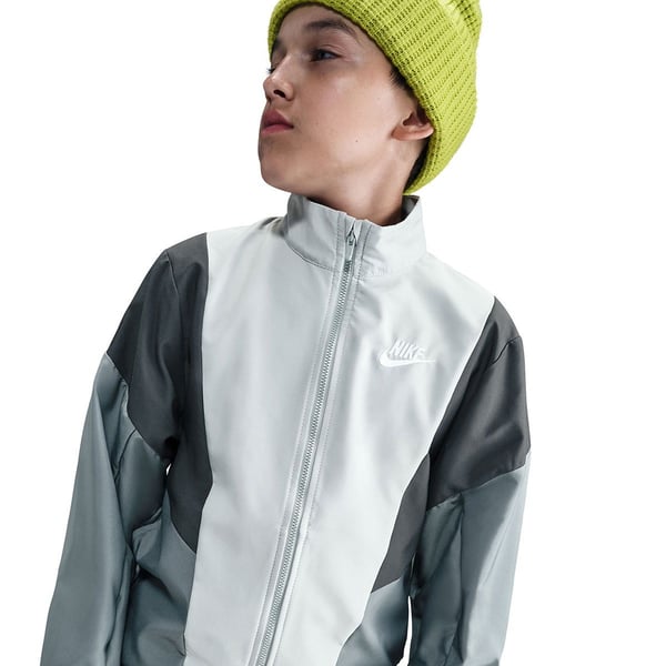 Nike K NSW TRACKSUIT WVN FZ Gri Erkek Çocuk Eşofman Takımı