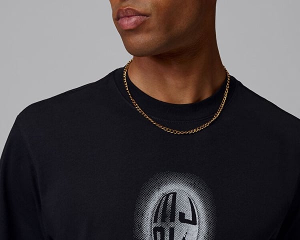 Nike M J DF SPRT GFX SS CREW 3 Siyah Erkek T-Shirt