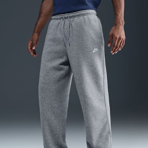 Nike M NK CLUB BB BUNGEE PANT Gri Erkek Eşofman Alt