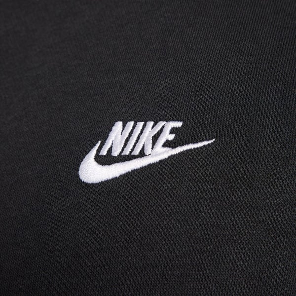 Nike M NK CLUB BB FZ HOODIE Siyah Erkek Sweatshirt