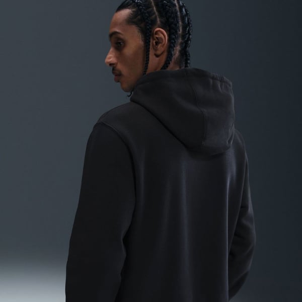 Nike M NK CLUB BB PO HOODIE Siyah Erkek Sweatshirt