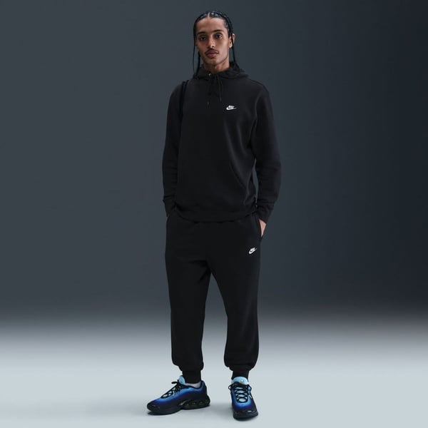 Nike M NK CLUB BB PO HOODIE Siyah Erkek Sweatshirt