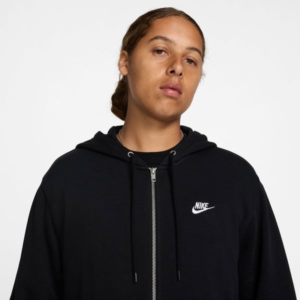 Nike M NK CLUB FT FZ HOODIE Siyah Erkek T-Shirt