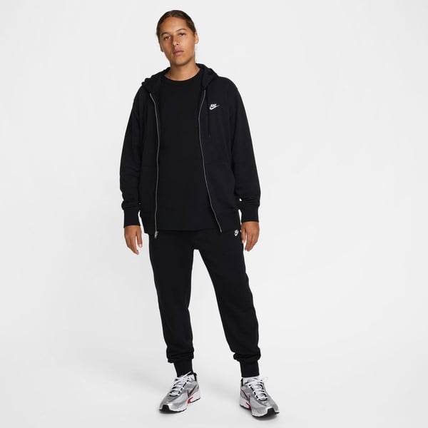 Nike M NK CLUB FT FZ HOODIE Siyah Erkek T-Shirt