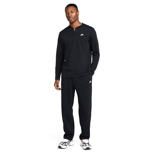 Nike M NK CLUB FT OH PANT Siyah Erkek Eşofman Alt