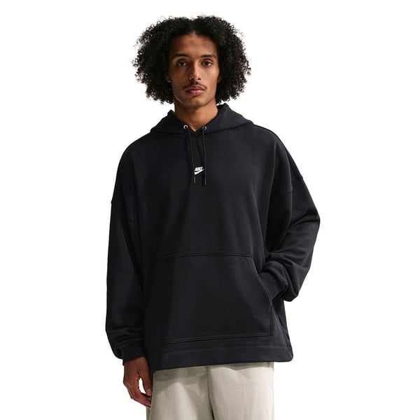 Nike M NK CLUB FT OS PO HOODIE Siyah Erkek Sweatshirt