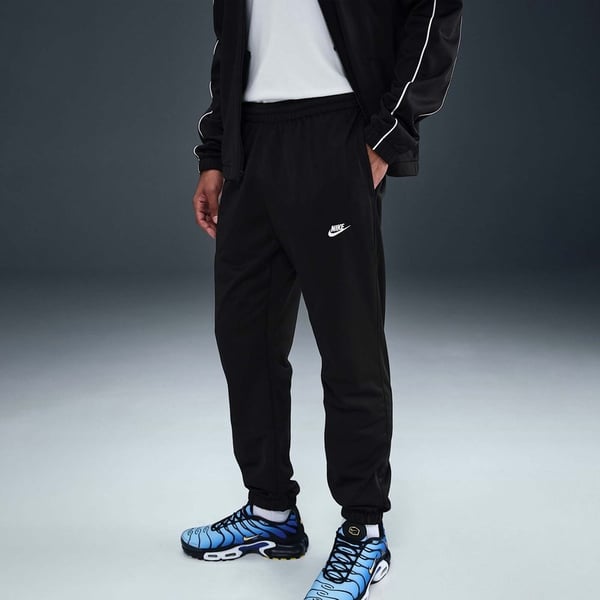 Nike M NK CLUB PK TRK SUIT Siyah Erkek Eşofman Takımı