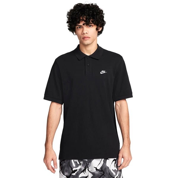 Nike M NK CLUB SS POLO PIQUE Siyah Erkek T-Shirt