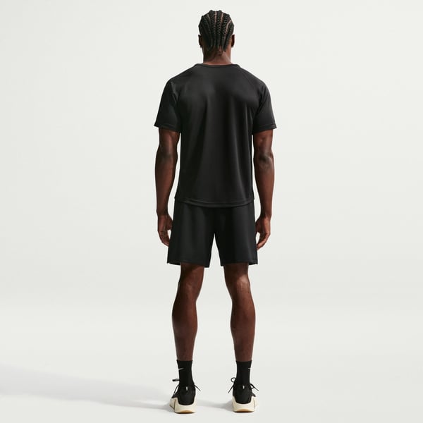 Nike M NK DF FLEX SS TOP Siyah Erkek T-Shirt
