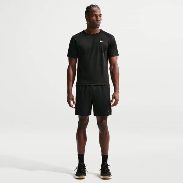 Nike M NK DF FLEX SS TOP Siyah Erkek T-Shirt