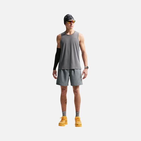 Nike M NK DF MILER 7BF SHORT Gri Erkek Şort