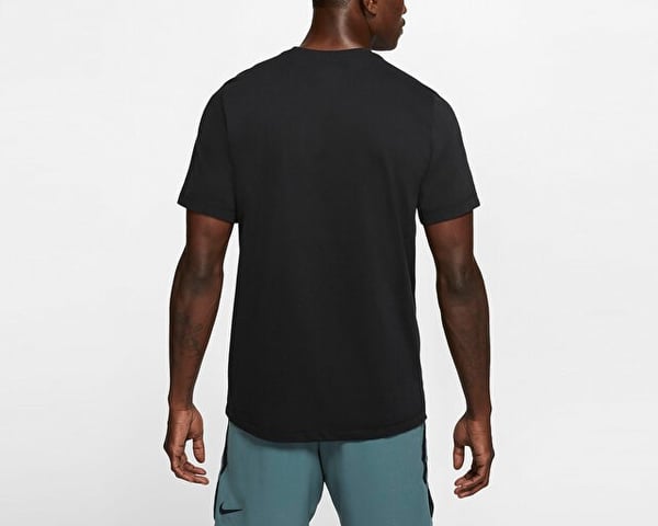 Nike M NK DF TEE DFC CREW SOLID Siyah Erkek T-Shirt