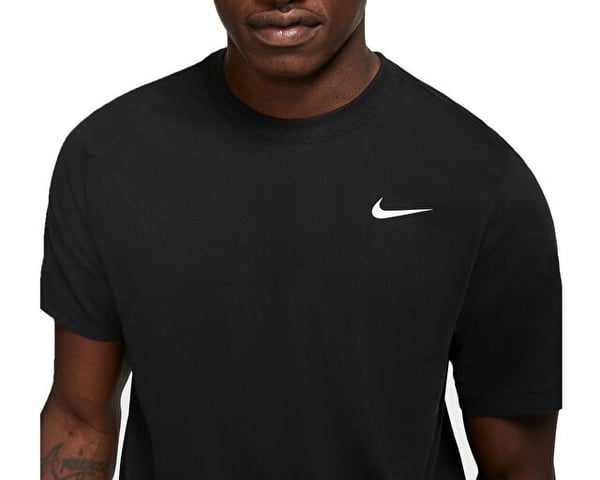 Nike M NK DF TEE DFC CREW SOLID Siyah Erkek T-Shirt