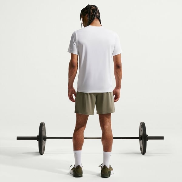 Nike M NK DF TEE STD FLEX Beyaz Erkek T-Shirt