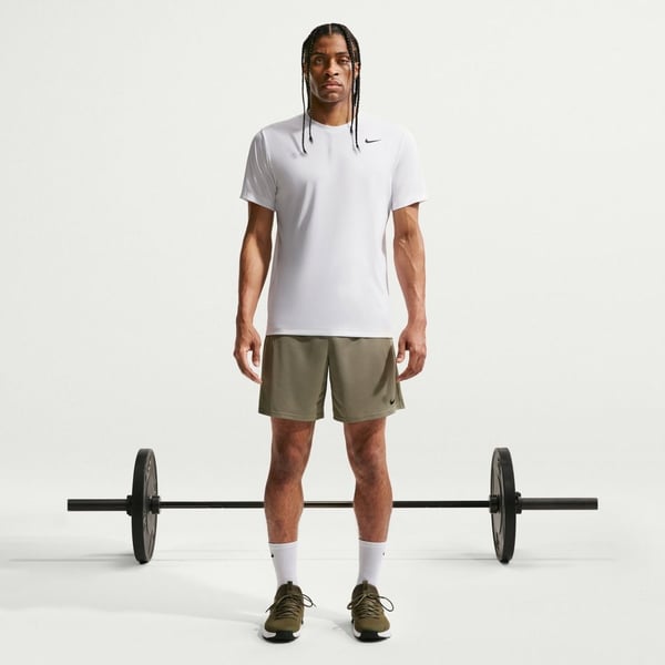 Nike M NK DF TEE STD FLEX Beyaz Erkek T-Shirt