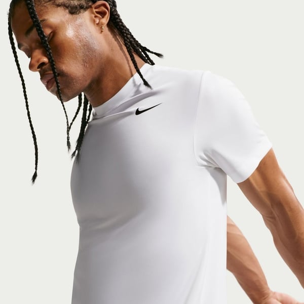 Nike M NK DF TEE STD FLEX Beyaz Erkek T-Shirt