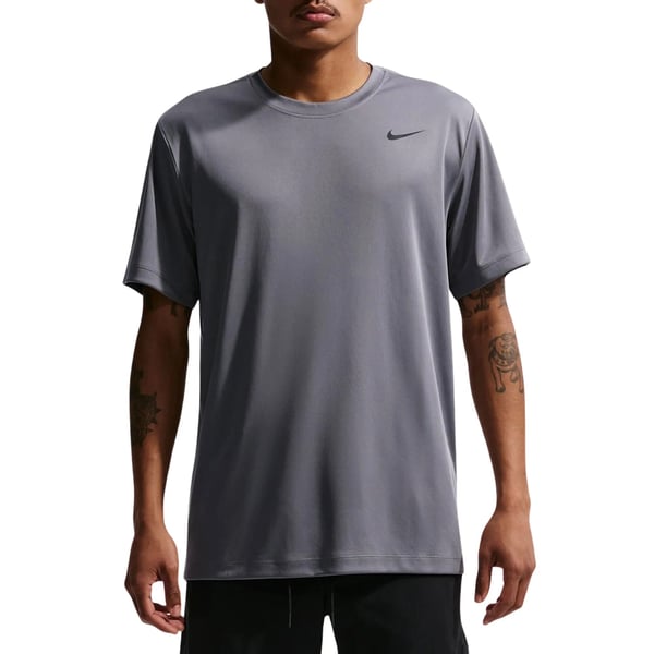 Nike M NK DF TEE STD FLEX Gri Erkek T-Shirt