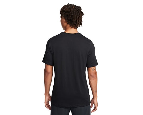 Nike M NK DF TEE TRAIL LOGO Siyah Erkek T-Shirt