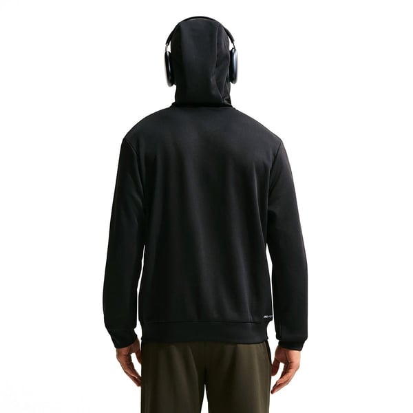Nike M NK DF UV FLEX FLC FZ HD Siyah Erkek Sweatshirt