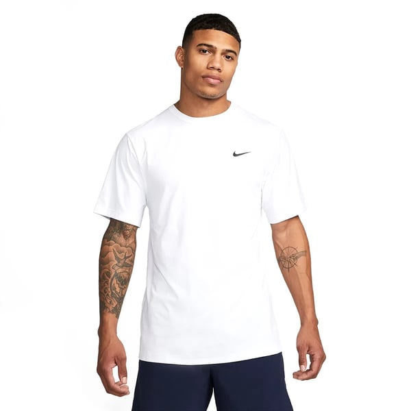 Nike M NK DF UV HYVERSE SS Beyaz Erkek T-Shirt