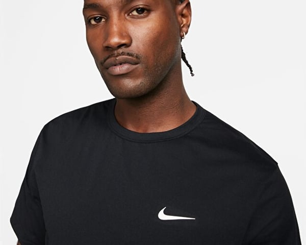 Nike M NK DF UV HYVERSE SS Siyah Erkek T-Shirt