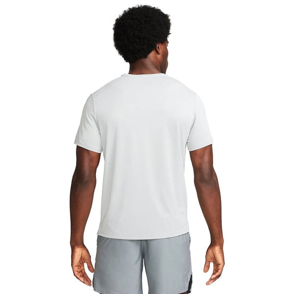 Nike M NK DF UV MILER SS Gri Erkek T-Shirt