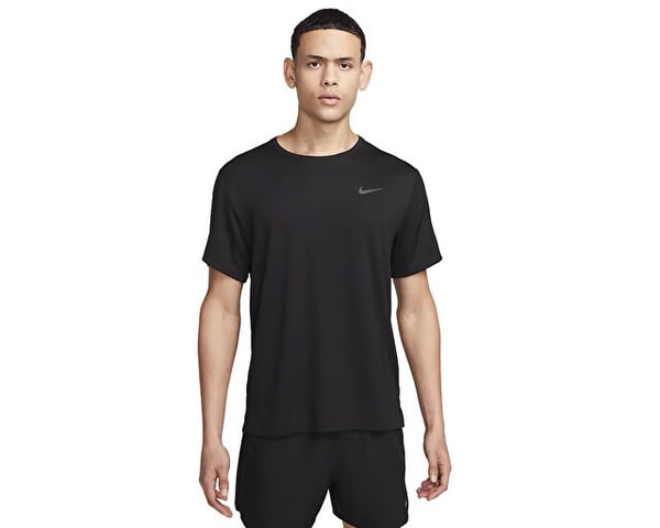 Nike M NK DF UV MILER SS Siyah Erkek T-Shirt