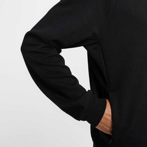 Nike M NK DF UV PRIMARY LS CREW Siyah Erkek Sweatshirt