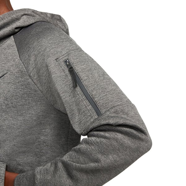 Nike M NK TF HD FZ Gri Erkek Sweatshirt