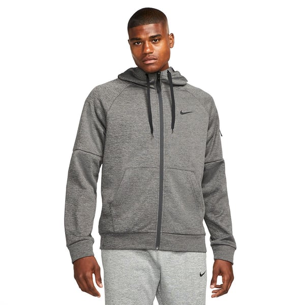 Nike M NK TF HD FZ Gri Erkek Sweatshirt
