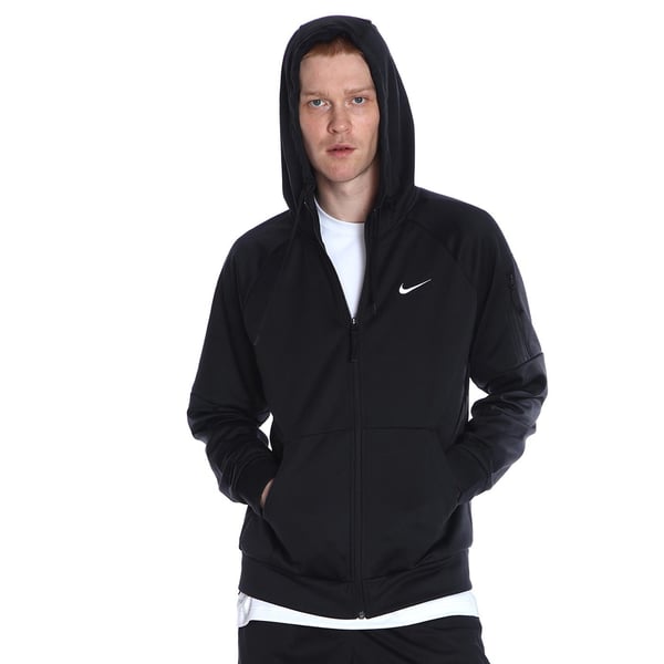 Nike M NK TF HD FZ Siyah Erkek Sweatshirt