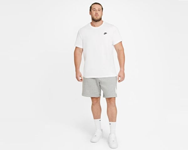 Nike M NSW CLUB TEE Beyaz Erkek T-Shirt